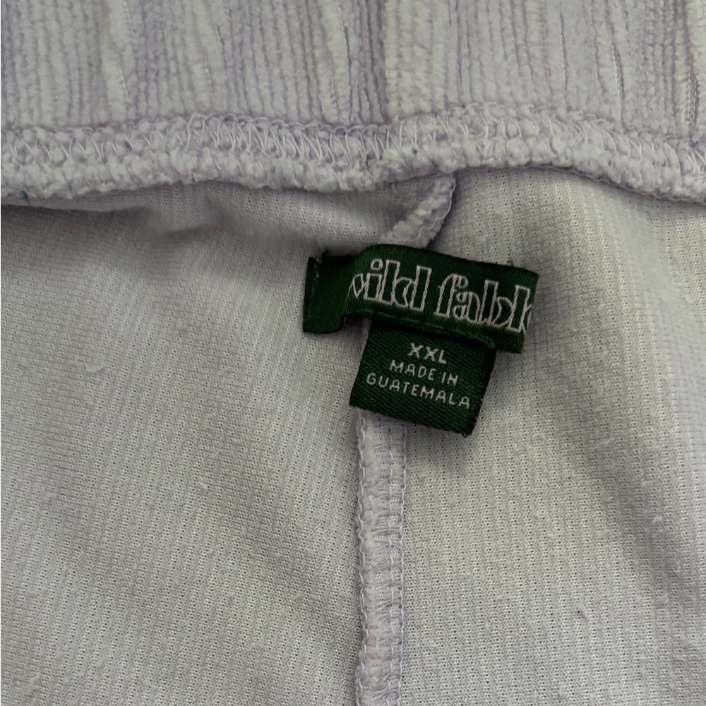 Wild Fable Lilac Ribbed Flared Pants - Picture 5 of 5